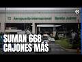Terminal 2 del AICM reabre pisos de estacionamiento