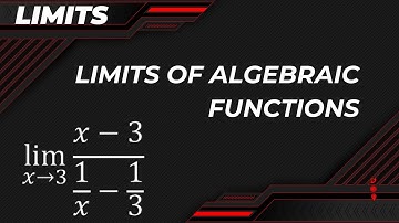 LIMITS OF ALGEBRAIC FUNCTIONS PART 3 (COMPLEX FRACTIONS)