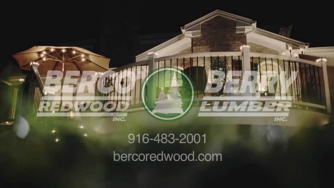 Trex® is available at Berco Redwood & Berry Lumber, Sacramento