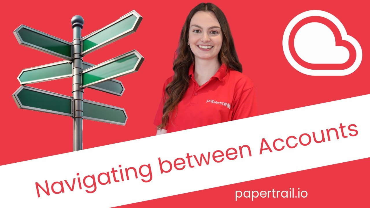 🧭 Navigating Between Accounts in Papertrail