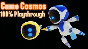 Camo Cosmos: 100% Completion | Astro Bot Part 2