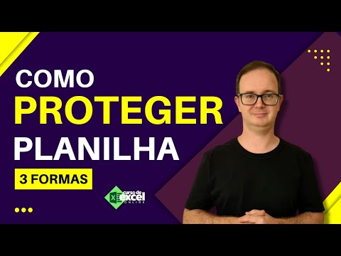 Vídeo: Onde está a guia de proteção no Excel?