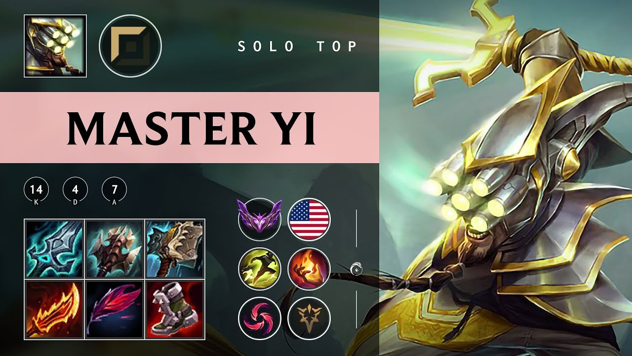 Master Yi Top vs Dr. Mundo - NA Master Patch 25.23