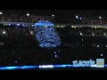 Blue Moon on Etihad Stadium, Manchester City - Manchester United, Carling Cup Semi Final 2010