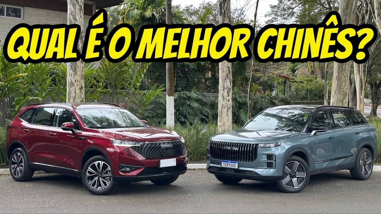 Jaecoo 7 vs Haval H6 - QUE É O MELHOR CARRO CHINÊS A VENDA NO BRASIL?