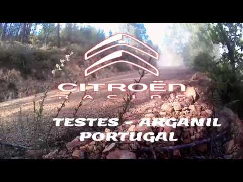 WRC TESTING CITROEN   - Arganil -Portugal