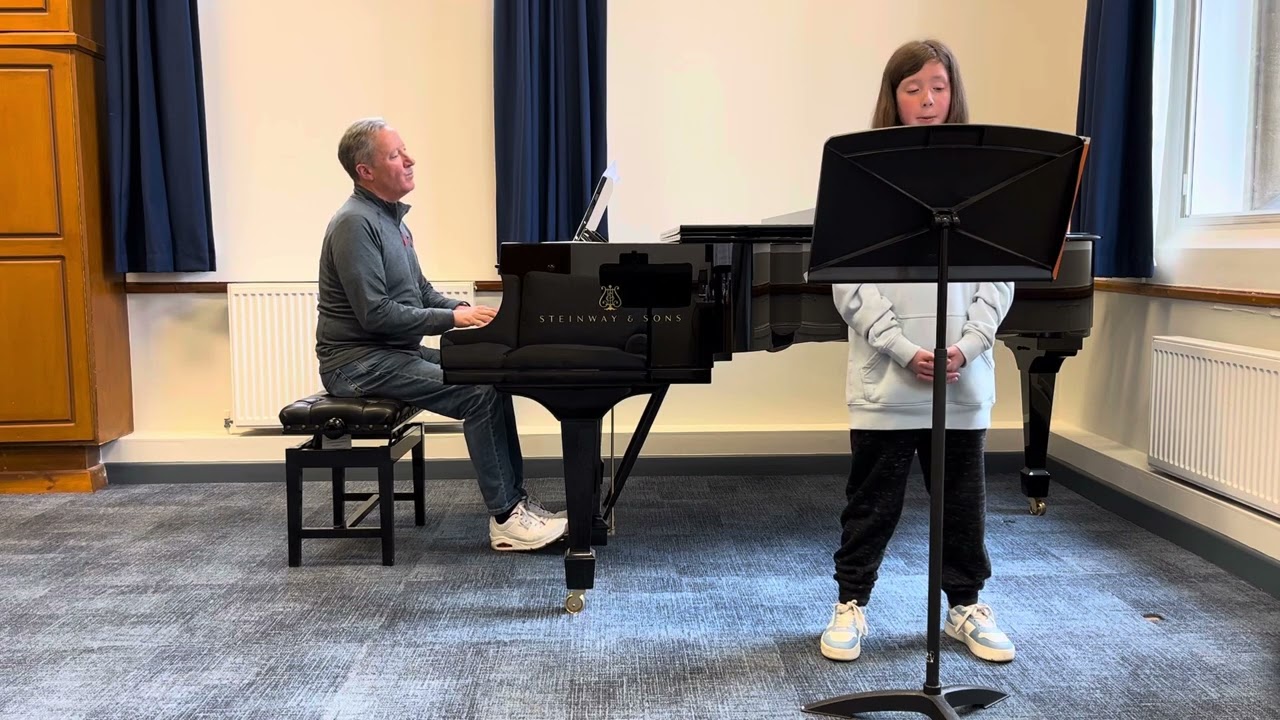 Jonathan singing Panis Angelicus by C Franck