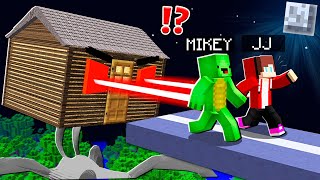 How Creepy Monster HOUSE BECAME TITAN and ATTACK MIKEY and JJ at 3:00am?  in Minecraft Maizen