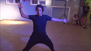 20180803 18:13 dancing at Mazie Theater Jerusalem 1:33