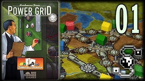 All Because of One Extra Coal! - Power Grid 01 - Tabletop Simulator