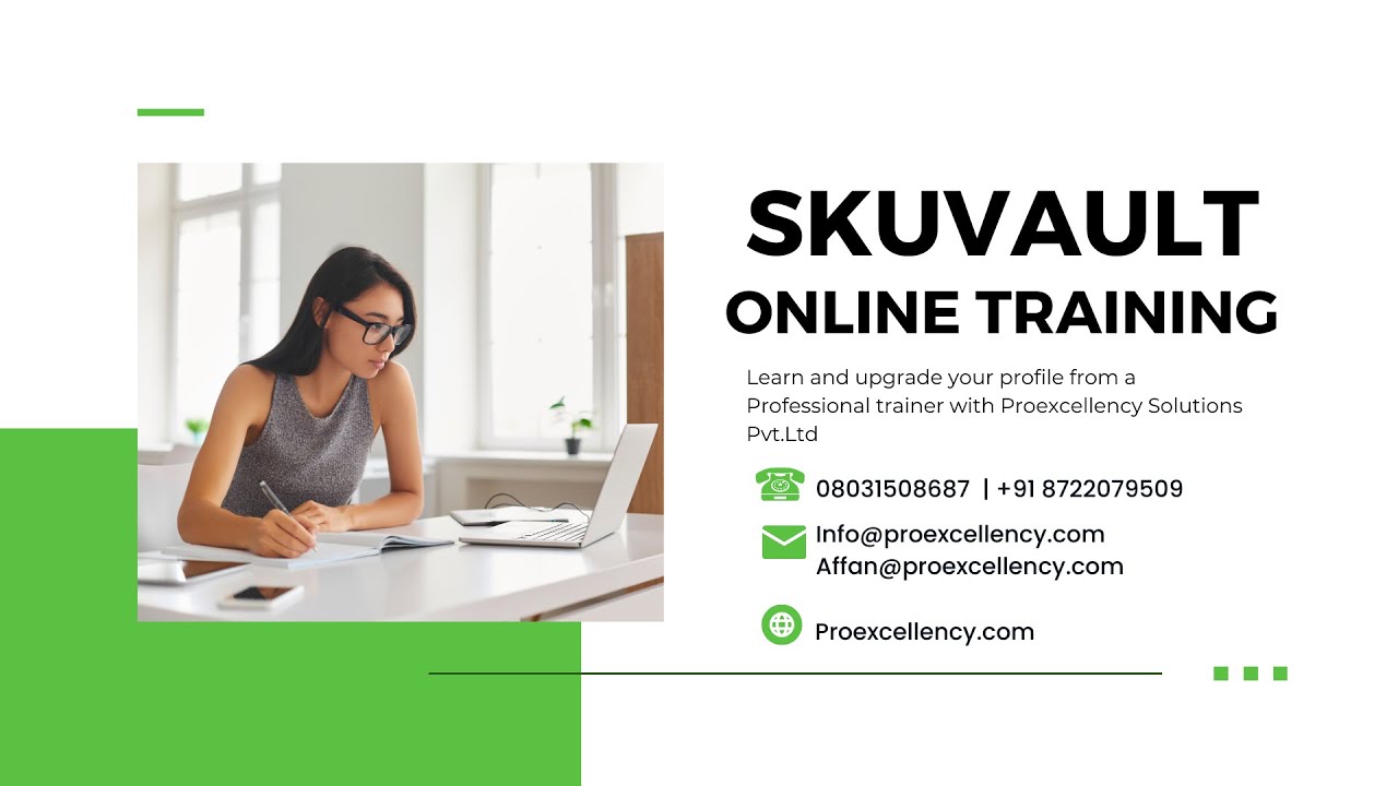 SKUVAULT with Expert Online Training | SKUVAULT Certification