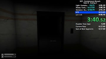 [WR] SCP CB Gate B Ending 2 Any% in 5:57