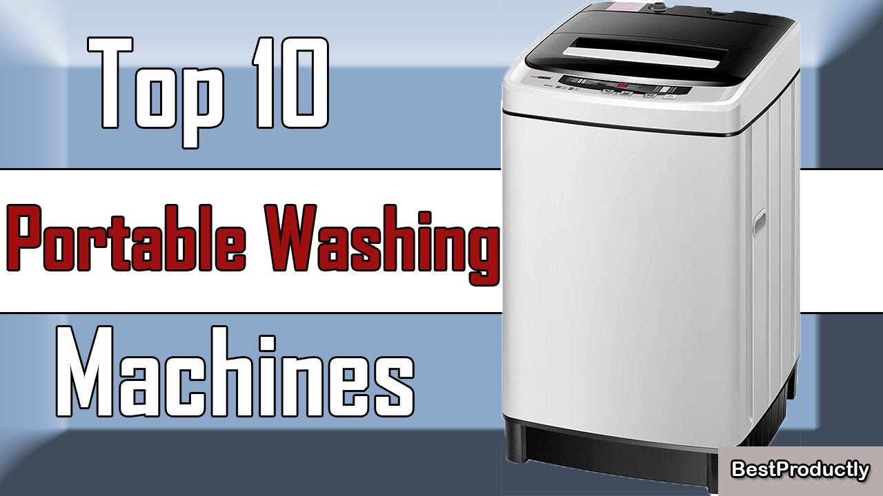 10 Best Portable Washing Machines New Model 2022 YouTube