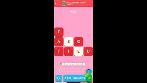 WordBrain 2 Fashionista Event Day 15 June 19 2021 Answers and Solutions