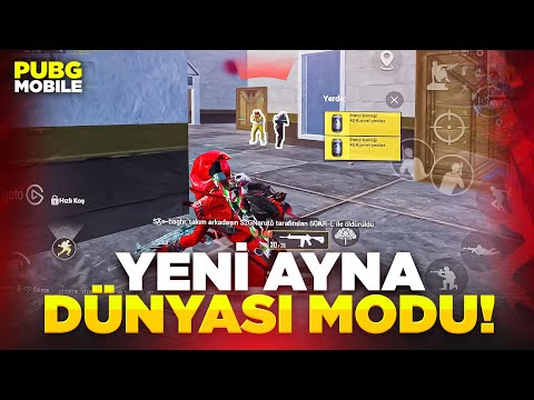 YENİ MOD AYNA DÜNYASI!! 😱 AŞIRI EĞLENCELİ OLMUŞ!! | PUBG MOBILE