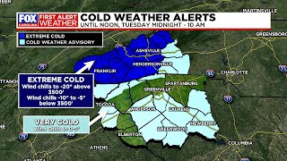 Extreme to cold weather alerts explained