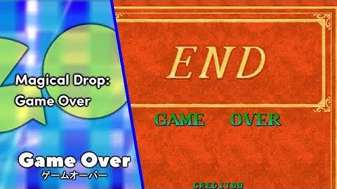 Game Over - Magical Drop (Widescreen)