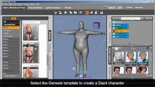 3DXchange5 Preview - Import Daz Character to iClone