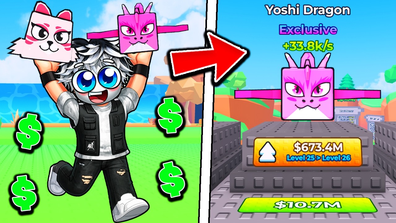 ZAGRAŁEM W NOWĄ GRĘ OD @Yoshi, ale Gry ESCAPE TSUNAMI FOR PETS! Roblox