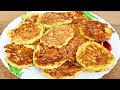 Zucchini nicht braten, sondern so kochen! Gut und gesund! Zucchini pfannkuchen. Frische Rezept