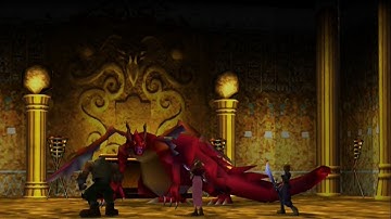 Final Fantasy VII (PS4) Boss: Red Dragon HD 720p 60fps