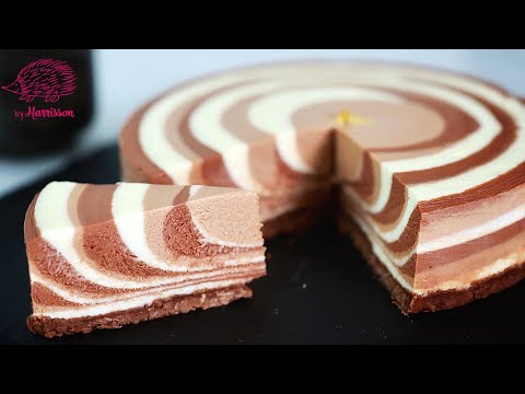 no-bake-triple-chocolate-cheesecake