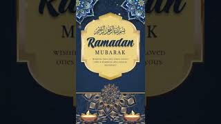 Free Gold Blue Mubarak Ramadan Kareem Holiday Islamic Greeting Story Video Template -FlexClip
