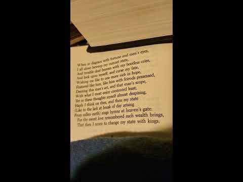 Sonnet 29, by