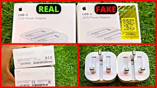 How to Check Apple Original Charger Mercantile Pakistan - iPhone Charger Fake VS Real