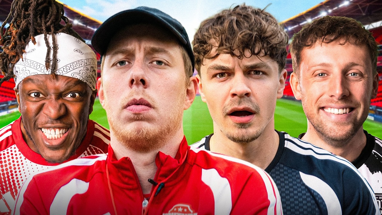 WE SCORED AT THE SIDEMEN CHARITY MATCH!