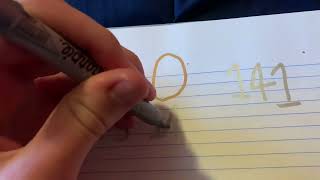 Writing Counting #144