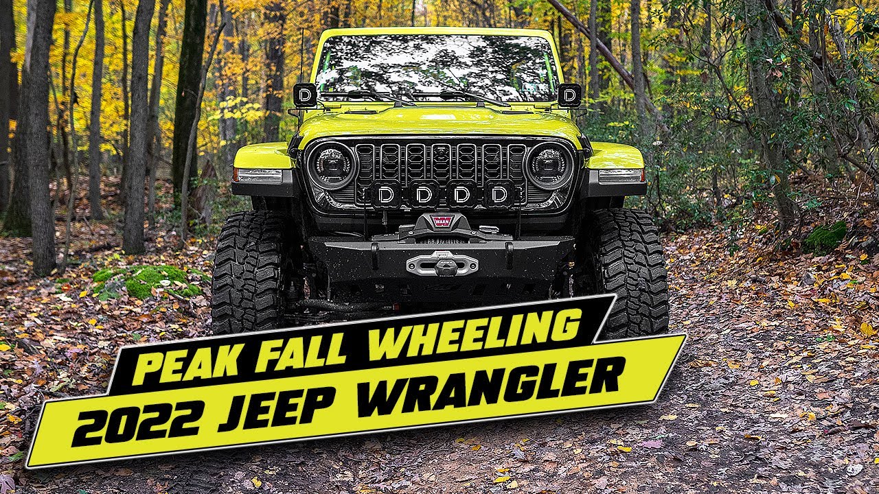 Peak Fall Off-Roading in our 2022 Jeep Wrangler - YouTube
