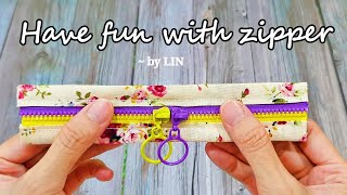 Have fun with zipper ‖ Zipper in different style #2  #UsefulLifeHacks #HandyMum