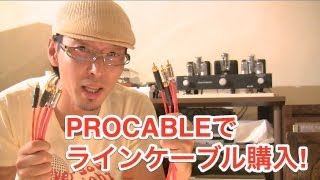 信頼できる怪しいオーディオショップ「Procable」でラインケーブルを購入