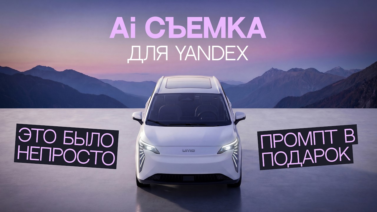 Ai СЪЕМКА ДЛЯ ЯНДЕКС. ЛИЧНЫЙ ОПЫТ И СЛОЖНОСТИ