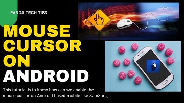 GET A TOUCH OR MOUSE CURSOR ON ANDROID MOBILE 📱