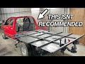 Building The Worlds Craziest Overlanding Camper Truck - The FLOOR