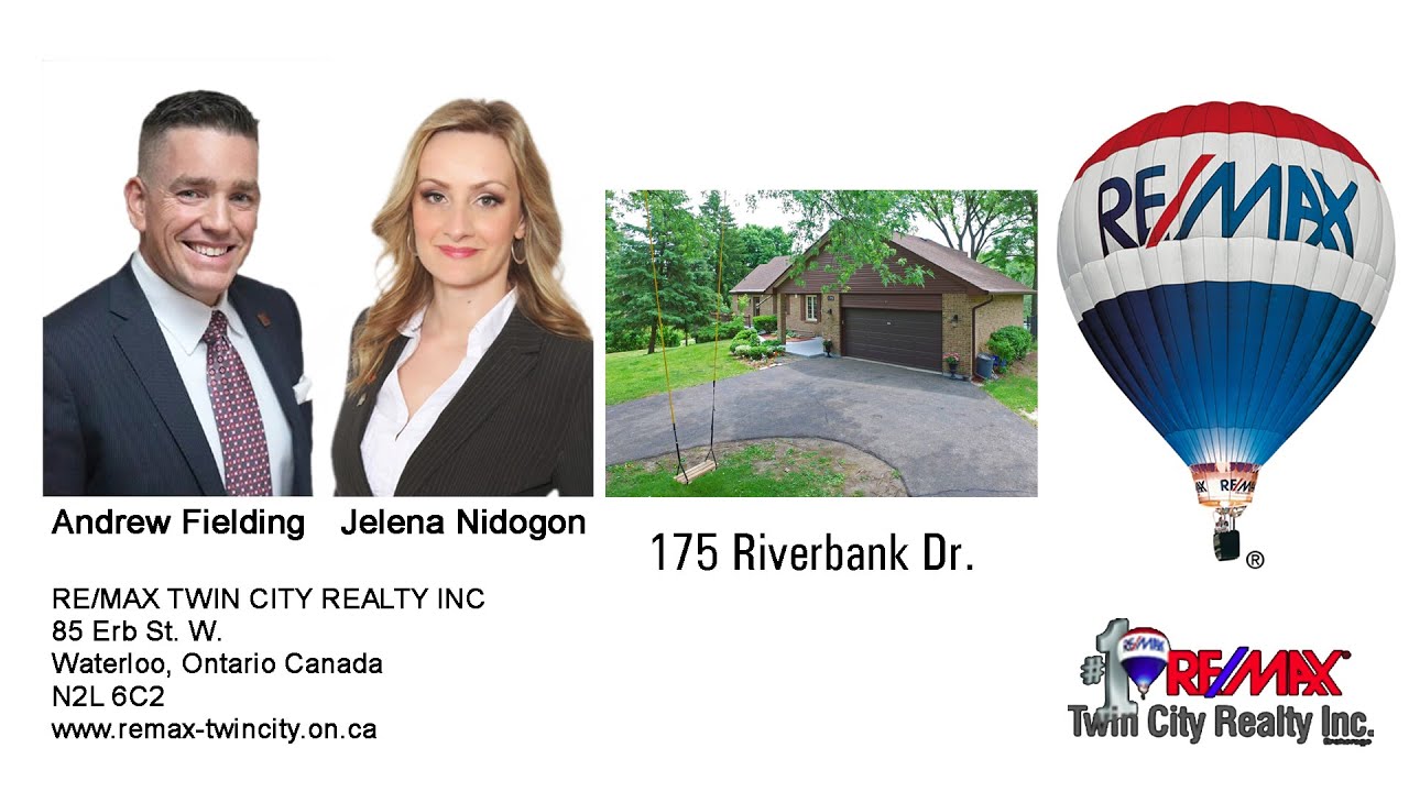 175 Riverbank Dr, Cambridge, Ontario YouTube