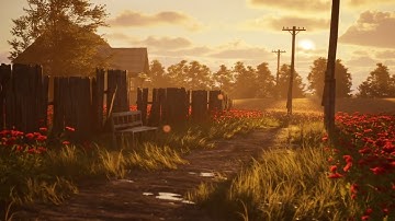 I Built a Ukrainian Village Scene in Unreal Engine 5 (Cinematic)