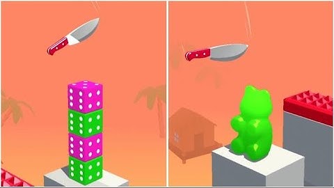 Slice It All! - Gameplay (96, 97, 98, 99, 100) Very satisfying and relaxing ASMR slicing game