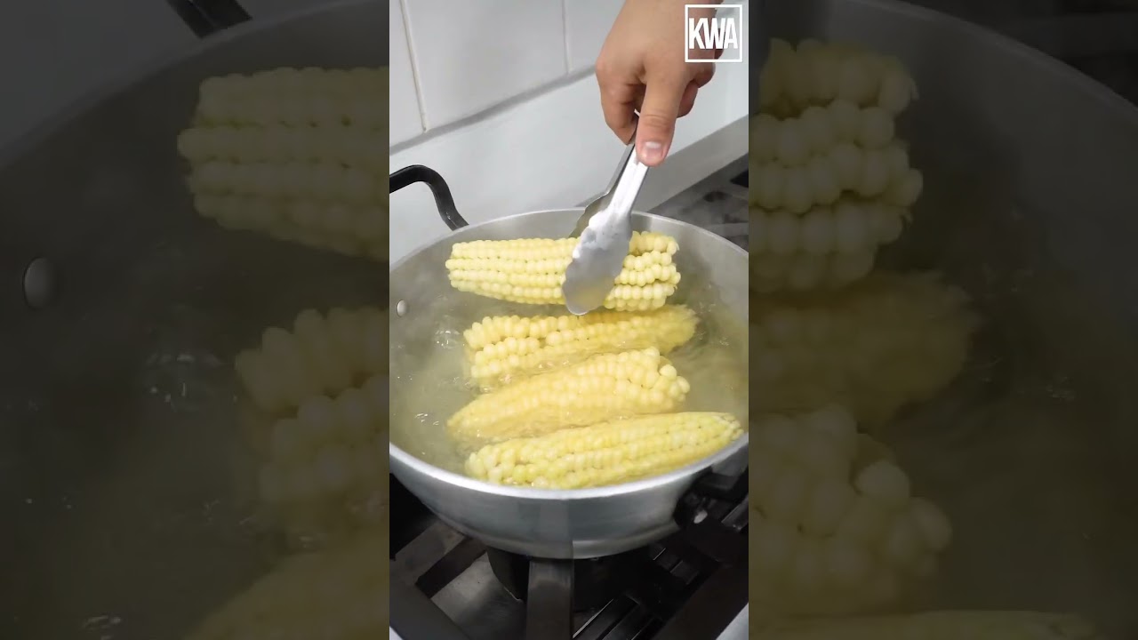 Choclo con salsa de Queso! #KWAEC