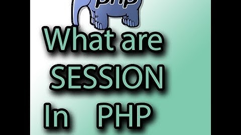 What are SESSIONS in HINDI