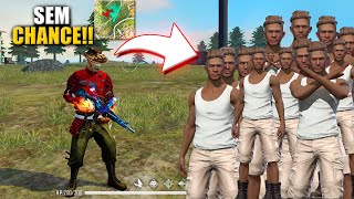 FIQUEI CERCADO PELOS NOVOS BOOT NA RANQUEADA DO FREE FIRE!! IMPOSSÍVEL FICAR VIVO