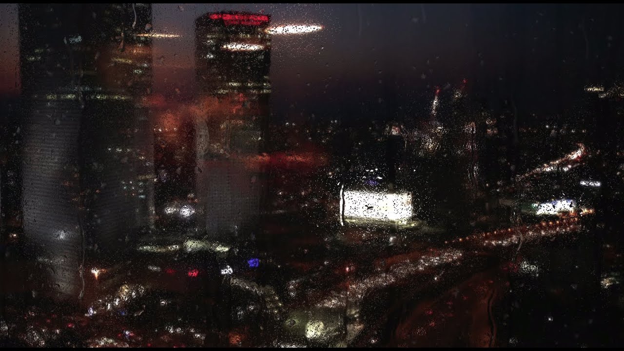 rain on glass wallpaper - water drops wallpaper - YouTube