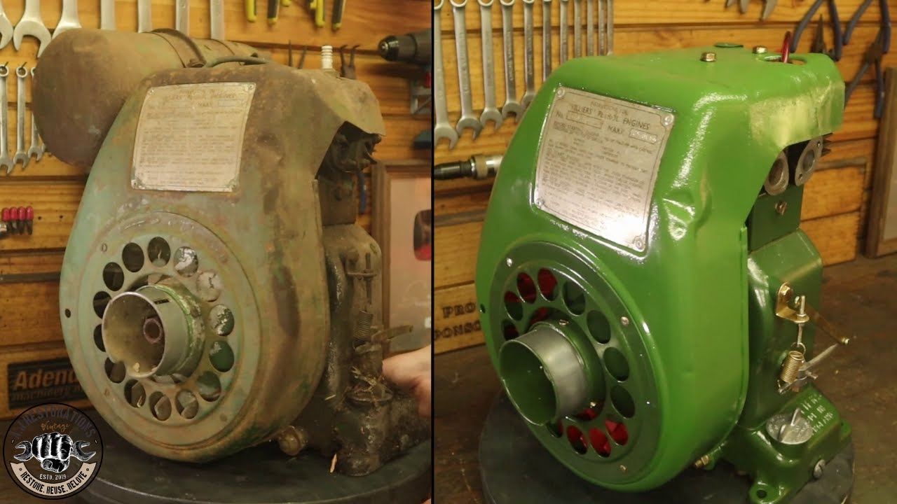 Saving a 64 year old Villiers MK25 engine (mostly) haha