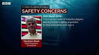 Stockton Rush Emails Warned About Safety Concerns in 2018