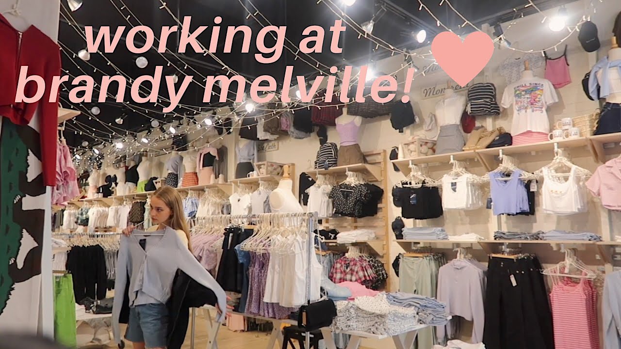 what working at brandy melville is like! YouTube