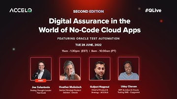 QLIVE Second Edition Digital Assurance in the World of No-Code Cloud Apps (Oracle)