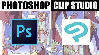 CLIP STUDIO PAINT IS BETTER + CHEAPER THAN PHOTOSHOP