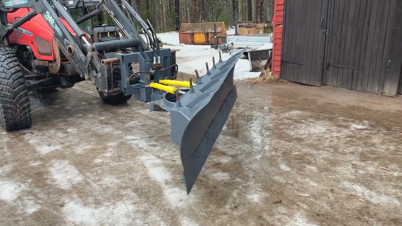 Snöblad 2850mm  Hydrauliskt snöblad 